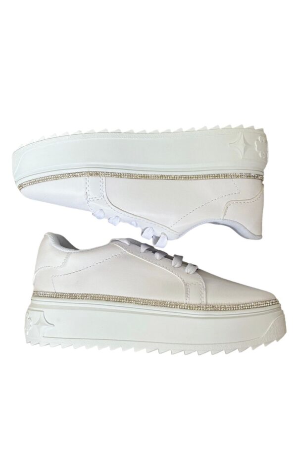 Tenis Blancos Brillos - Image 2